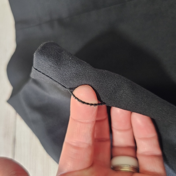 H&M Black Kick Pleat Skirt Size 4 - Picture 10 of 12